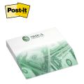Post-it® Custom Printed Angle Note Pads &mdash; Rectangle 4 x 3-3/4 &nbsp; Rectangle - 150-sheets / 1 Color